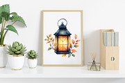 Watercolor Minimalist Autumn Clipart, an Illustration by Canvas Craft (Thumbnail 4 of 7)
