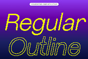 CS Glodive Pixel, a Sans Serif Font by Craft Supply Co. (Thumbnail 5 of 8)