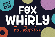 Fox Whirly & Fox Rosalia Font Duo