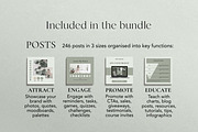 Health Coach Instagram Templates, a Templates & Theme by Miri Campbell (Thumbnail 2 of 18)