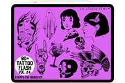 Tattoo Flash Vol. 24 - Stamp Set, a Brush Add-On by LA Studio Sthlm (Thumbnail 5 of 6)
