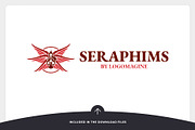 Seraphims - Angel Logo Template, a Branding & Logo Template by LOGOMAGINE (Thumbnail 14 of 16)