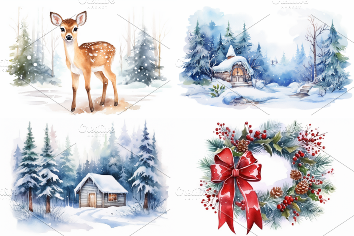 Jolly Jingles Bundle, a Seasonal Illustration by artsy-fartsy (Photo 3 of 7)