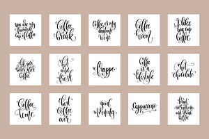 SET OF 100 COFFEE POSTERS