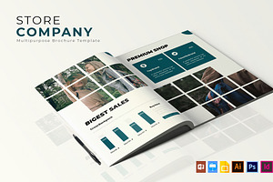 Store Company Brochure Template