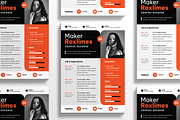Creative Resume CV, a Resume Template by dokudokunomi (Thumbnail 2 of 4)