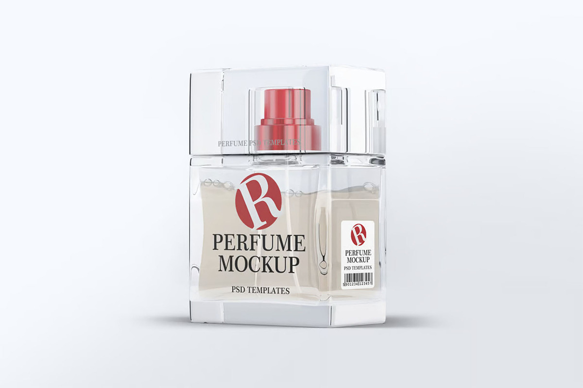 Perfume Mock-Up, a Product Mockup by DesignRushMarket (Photo 5 of 8)