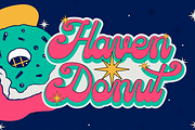 Chunk Five - Retro Script Font, a Font by PutraCetol Studio (Thumbnail 5 of 11)
