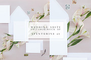 A7 wedding invitation card mock up, a Product Mockup by The Amore Vault (Thumbnail 1 of 2)