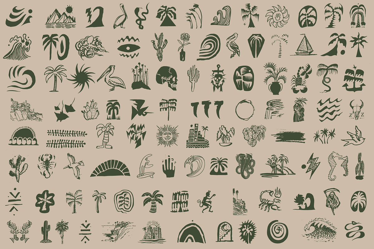 Coastal Elements 1, an Object Illustration by Nick Simon Art (Photo 3 of 6)