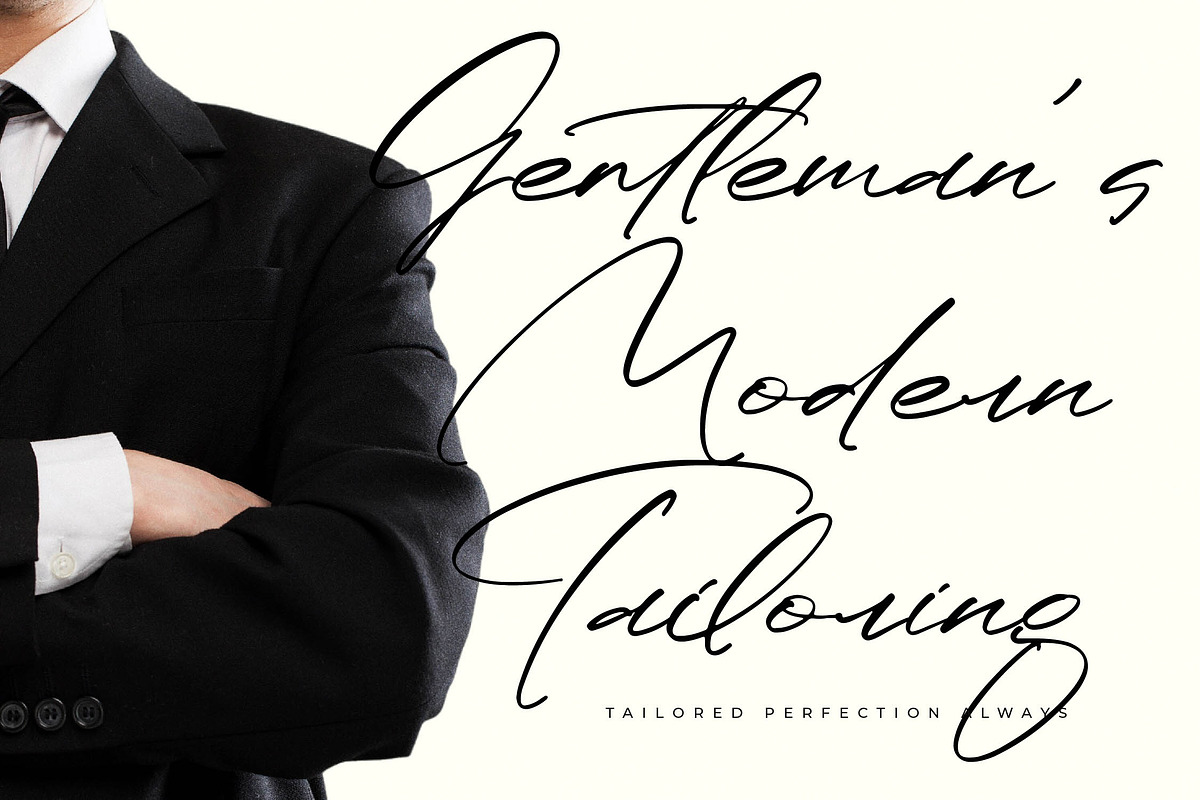 Paradise Stonelife Modern Signature, a Script Font by Letterena Studios Script (Photo 4 of 15)