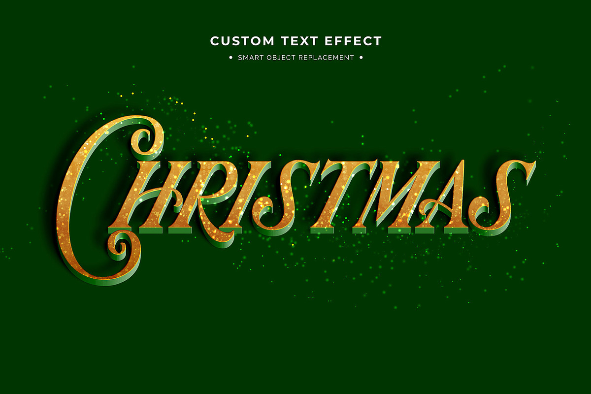 Christmas Text Effects, a Layer Style Add-On by MahmoudWally (Photo 7 of 10)