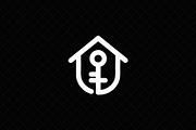 House Key Emblem, an Object Illustration by Vectorium Studio (Thumbnail 4 of 4)