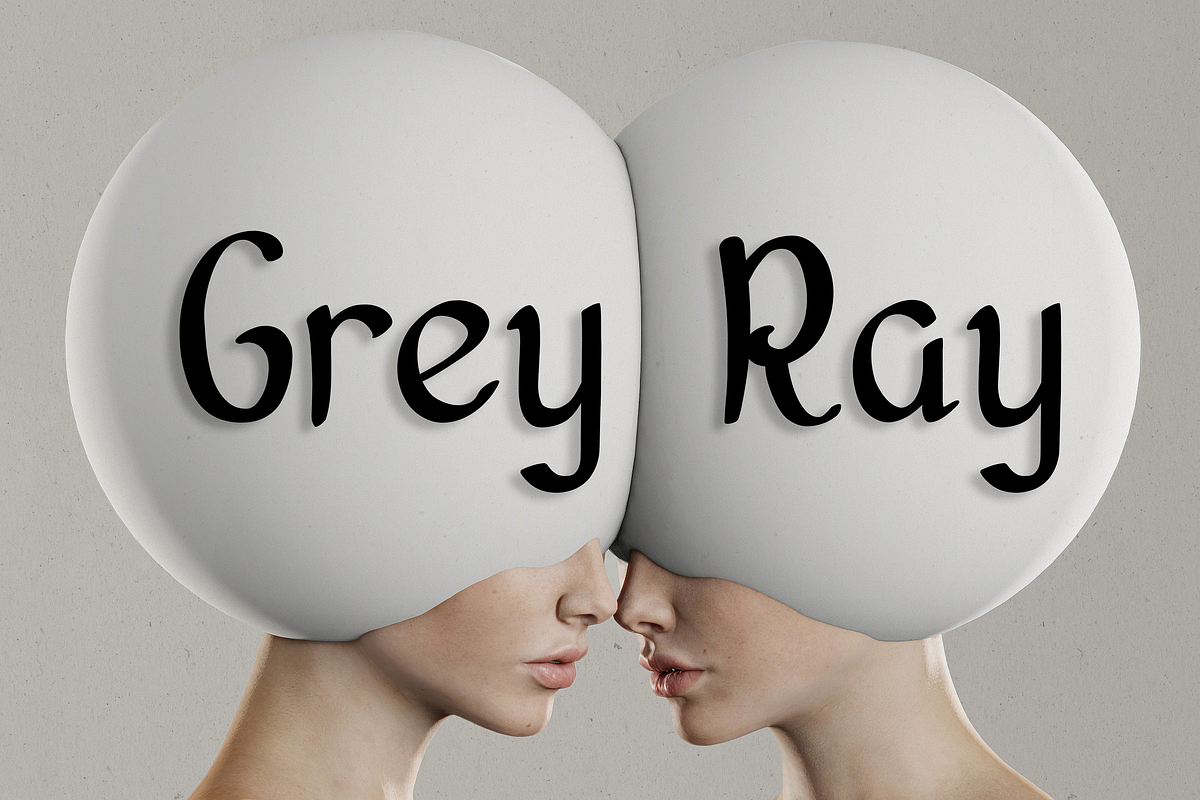 Grey Ray | Vintage Sans Serif, a Sans Serif Font by Mr.Typeman (Photo 1 of 6)