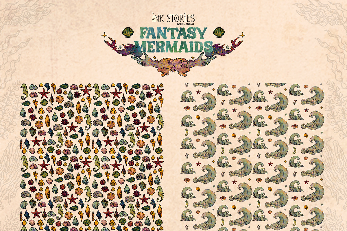 Fantasy Mermaids, a Person Illustration by Ink Stories (Photo 19 of 24)