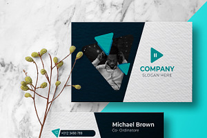 Singer Business Card Design