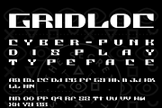 TSS GRIDLOC, a Font by bciii design (Thumbnail 2 of 3)