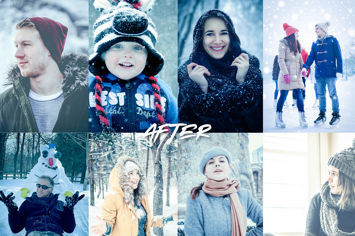 10 Winter Time Lightroom Presets, a Preset Add-On by RamsaGraphi (Photo 3 of 10)