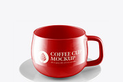 Ceramic Coffee Cup Mockup, an Advertising Mockup by OneVectorStock (Thumbnail 2 of 16)