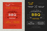BBQ Party Poster Template, a Flyer Template by Danil Polshin (Thumbnail 1 of 8)