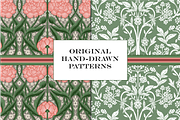 William Morris Patterns Floral, a Pattern Graphic by RachelStudio (Thumbnail 4 of 10)