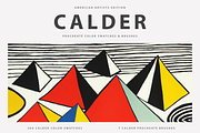 Calder's Procreate Brushes, a Brush Add-On by Digi Life (Thumbnail 1 of 15)