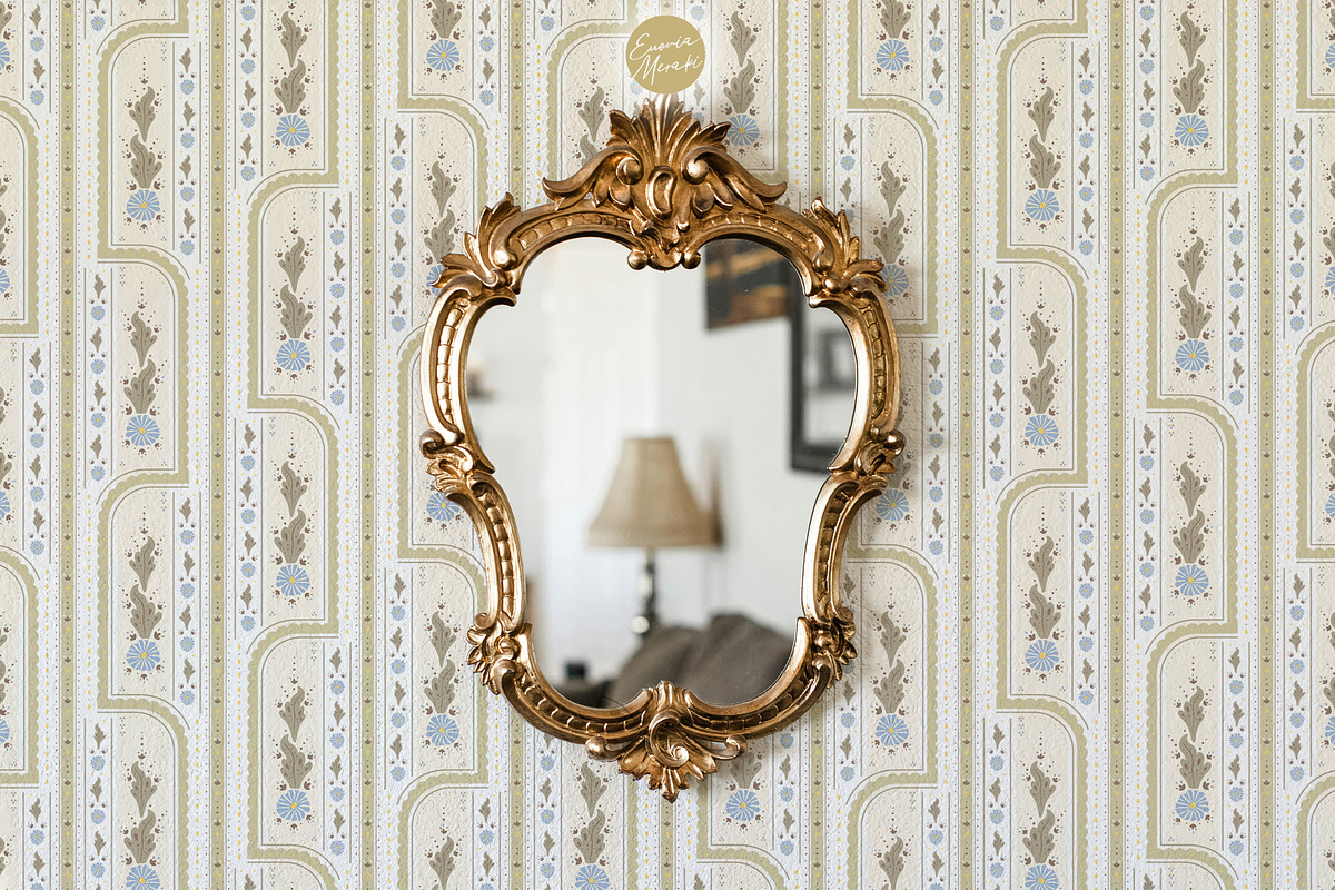 Vintage Floral Pattern 2 Shabby Chic, a Pattern Graphic by Euonia Meraki (Photo 16 of 19)