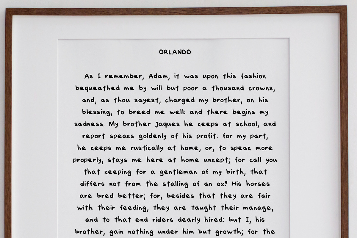 Wow. Handwrittihg. Handmade font, a Script Font by Sergey Mironov's store (Photo 5 of 6)