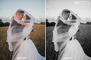 10 B&W Wedding Lightroom Presets, a Preset Add-On by MaPresets (Thumbnail 13 of 18)
