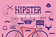 Hipster stuff, icons illustratisons, an Illustration by Noka Studio (Thumbnail 3 of 3)