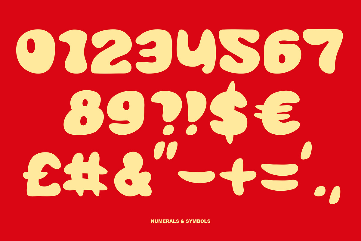 Trendretro - 80s & 90s Display Font, a Sans Serif Font by CreativeFolks (Photo 7 of 9)