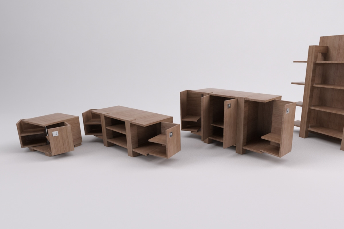 Furniture Set, a Furniture 3D Model by kjpargeterimages (Photo 2 of 5)