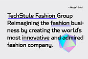 Magis Regular - Modern Sans Serif, a Sans Serif Font by ShowUp! Studio (Thumbnail 5 of 14)