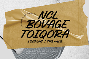 NCL Bovage Toiqora - Marker Style