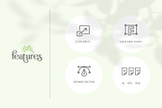 Natural Cosmetic Logos vol.2, a Branding & Logo Template by Jiwstudio (Thumbnail 3 of 6)