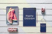 Black A4 Cafe Menu Mockup, a Books & Magazine Mockup by mockupgeek (Thumbnail 2 of 2)