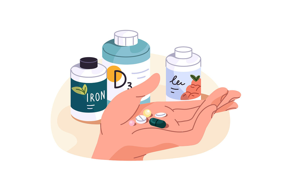 Healthy lifestyle, daily routine set, a Person Illustration by PaperTrident (Photo 9 of 10)