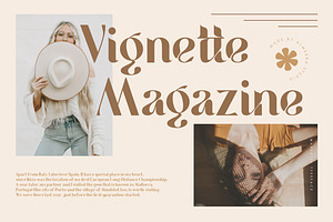 Marvella Ligature Typeface