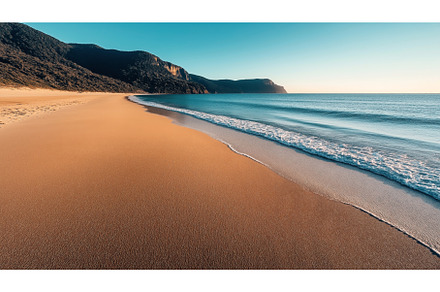 Scenic view of a tranquil sandy, a Nature Photo by Sergey Kotenev