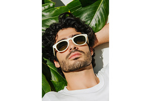 Relaxed young caucasian male with, a Person Photo by Lermont51