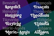 Witch Hazel: a flared serif font!, a Serif Font by Missy Meyer (Thumbnail 8 of 9)