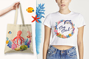 Coral Reef. Watercolor Set, an Illustration by Tata Pilip (Thumbnail 6 of 16)