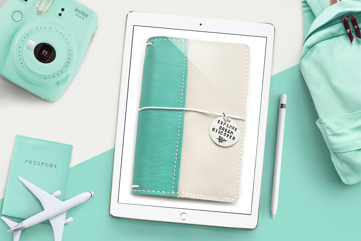 Digital travel journal, a Stationery Template by Kate Snitser (Photo 1 of 7)