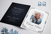 funeral program printing template, a Templates & Theme by TemplateLab (Thumbnail 1 of 2)
