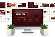Arizona View - Nature Google Slide, a Presentation Template by Deepslide Studio (Thumbnail 6 of 6)