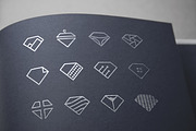 32 Brilliant Diamond Logo Templates, a Templates & Theme by Brandspark (Thumbnail 9 of 11)