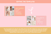Canva Email Signature Bundle, an Email Template by SunshineStudioBoutique (Thumbnail 6 of 9)