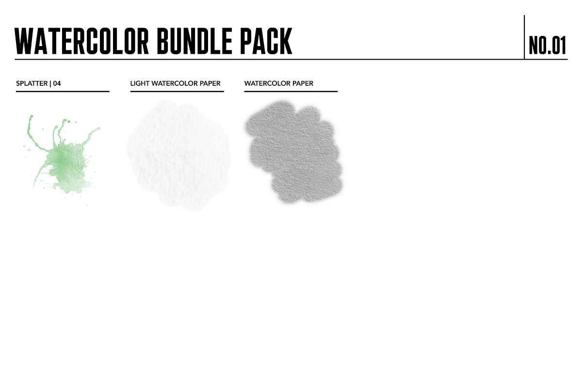 Watercolor Brush Bundle, a Brush Add-On by Quiver Supply Co. (Photo 9 of 9)