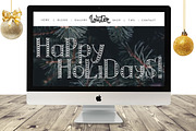 MERRY LIGHTS - Christmas font, a Script Font by Yashroom (Thumbnail 2 of 7)