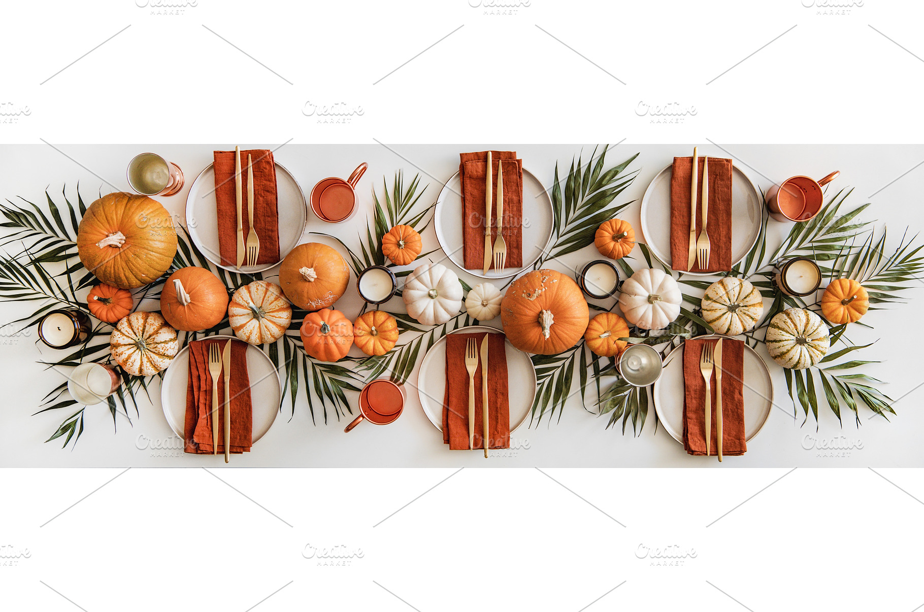 Decorated festive table for, a Food & Drink Photo by Foxys